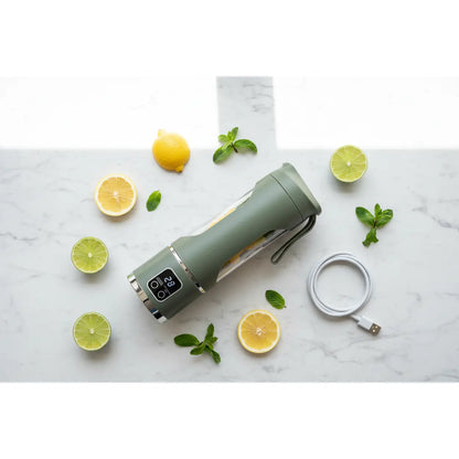 Handheld Mini Blender - Portable, Usb-Rechargeable Model for Smoothies & Shakes (Ideal for Personal Use), Handheld Mini Blenders, Portable Mini Blenders