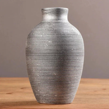 Fold — Nordic Origami Ceramic Vase, Minimalist