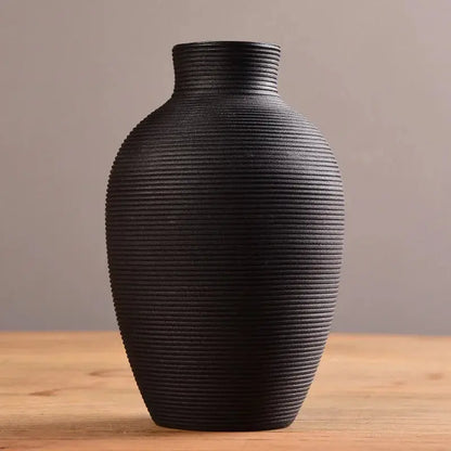 Fold — Nordic Origami Ceramic Vase, Minimalist