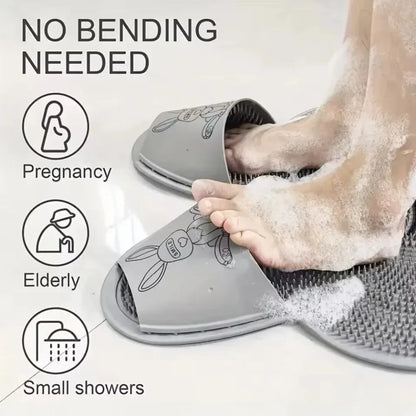 Wash Feet, Rub Feet, Silicone Massage Mats, Bathroom anti Slip Mats, Bathroom Scrubbing Floor Mats, Shower Scrubbing Mats