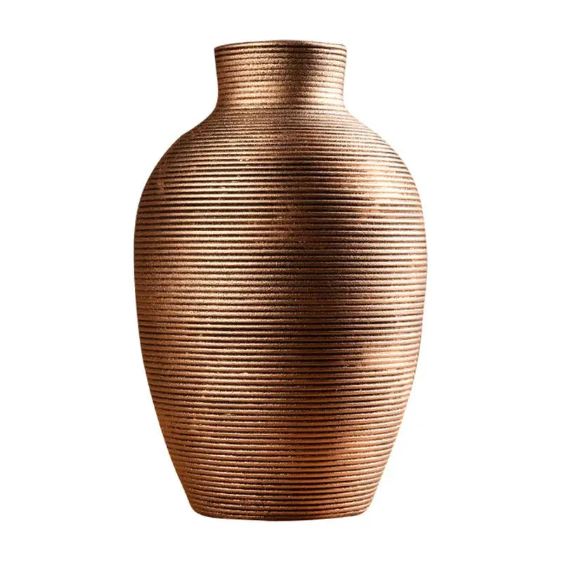 Fold — Nordic Origami Ceramic Vase, Minimalist