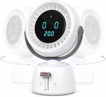 Smart AI Face Tracking Fan - 200 Speeds Auto following Portable Desk Fan