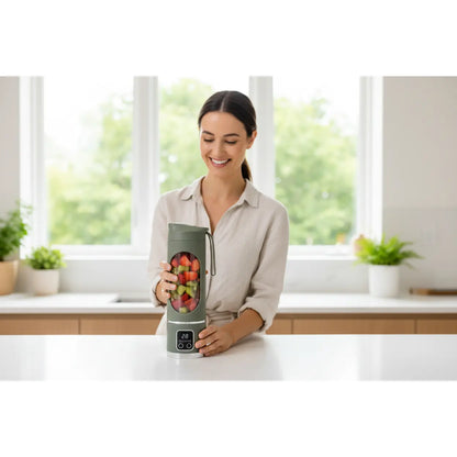 Handheld Mini Blender - Portable, Usb-Rechargeable Model for Smoothies & Shakes (Ideal for Personal Use), Handheld Mini Blenders, Portable Mini Blenders